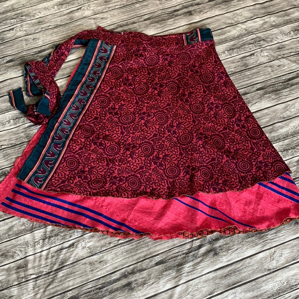 Sari Wrap Skirt